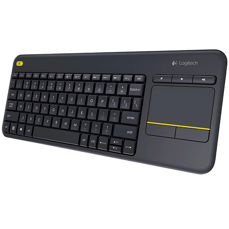 Logitech Беспроводная сенсорная клавиатура K400 Plus