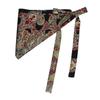 Embroidered Printing Ethnic Triangular Waistband Chinese Style Bohemia Wide Waistband  Female