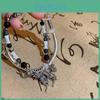 Double Alloy Chic Layer Bracelet For Women New Chinese Jewelry Style