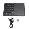 Wireless Numeric Keypad Professional 22 Keys Dual Modes Bluetooth 4.2 2.4G Wireless Number Pad with Touchpad for Laptop