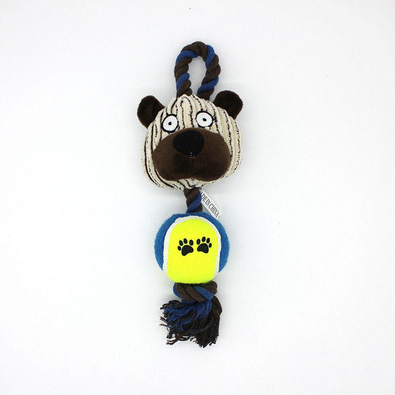 Большие плюшевые игрушки для собак без наполнителя с пищалками, идеально подходящие для щенков в период прорезывания зубов