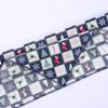 Cotton Pet Printed Triangle Bandana Striped Birthday Scarf for Large Dogs