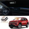 Подходит для аксессуаров Jeep Compass 2017-2024 2025 Автомобильный солнцезащитный козырек на лобовое стекло Блок УФ-излучения