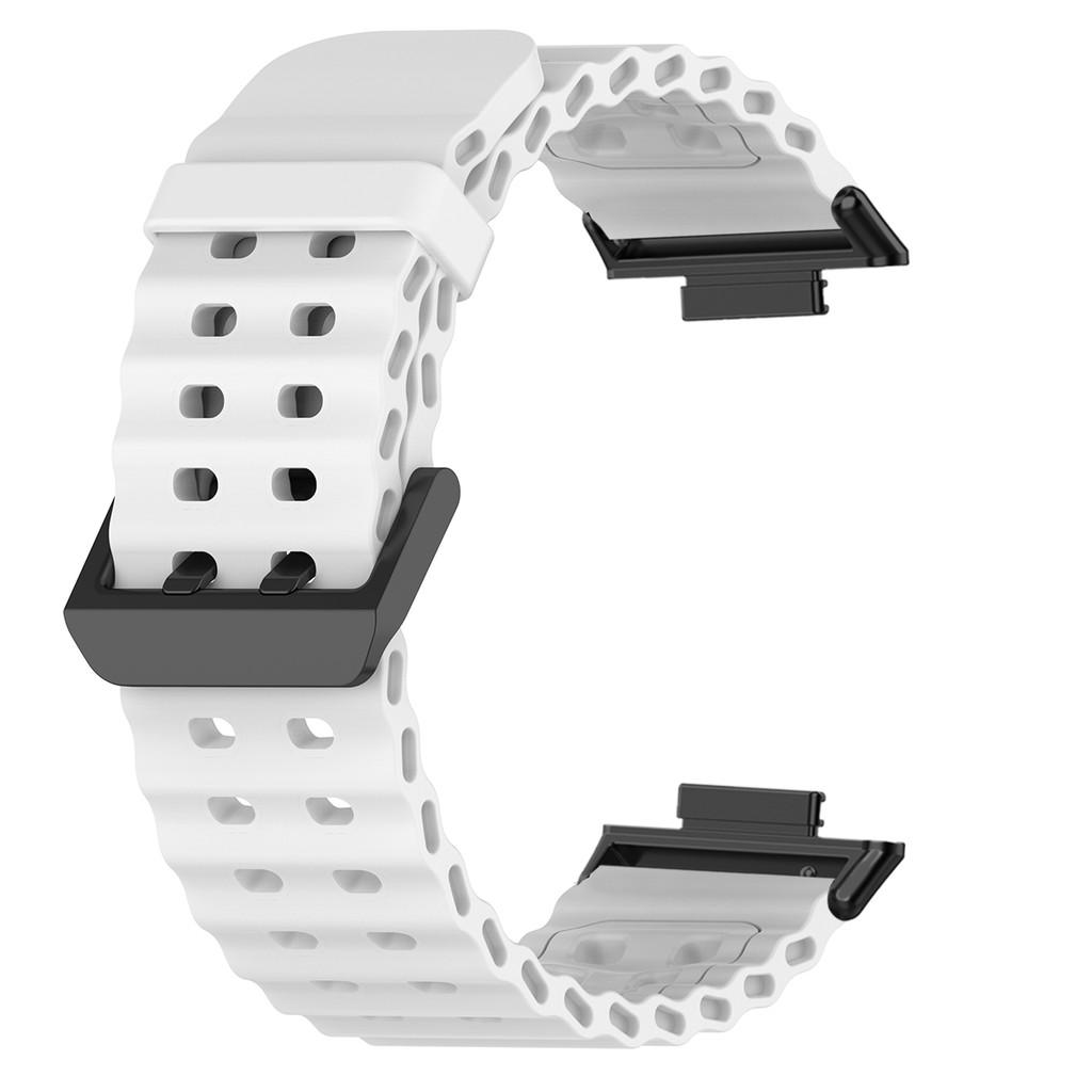 Силиконовый ремешок для Redmi Watch 5, ремешок для Redmi Watch 4, Xiaomi Mi Band 8 Pro/9 Pro, двухцветный дышащий ремешок, спортивный браслет