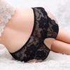 Plus Size Open Crotch Panties for Women Transparent Lace Underwear Sleepwear Lingerie 6 Colors Available
