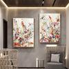 Abstract Flower Poster Wall Art Canvas Painting Modern Colorful Fashion Picture Living Room Minimalist Printing Home Decoration