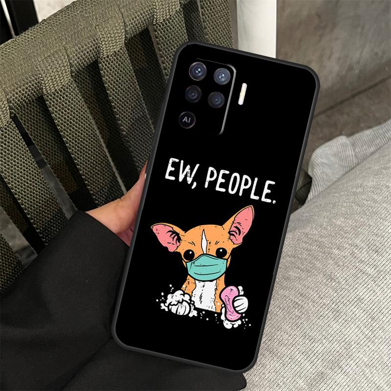 Chihuahua Dog Case For Oppo A80 A60 A40 A94 A54 A98 A78 A18 A38 A58 A16 A76 A96 A17 A77 A74 A57S A15 Cover