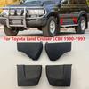 Для Toyota Land Cruiser LC80 1990-1997 Внешняя Накладка на Порог Двери Педаль для Ног Защитная Накладка Колпачок