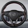 15 Inch/38 Cm Car Steering Wheel Cover Soft Artificial Leather Braid On The Steering Wheel Of With Needle And Thread