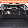1PCS Oxford Cloth Car Seatback Trunk Storage Box - Foldable Multipurpose Storage for Car Back Seat Rear Seat - Universal Use