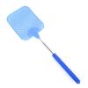 Stainless Steel Telescopic Fly Swatter with Plastic Head - Extension Style, Random Color.
