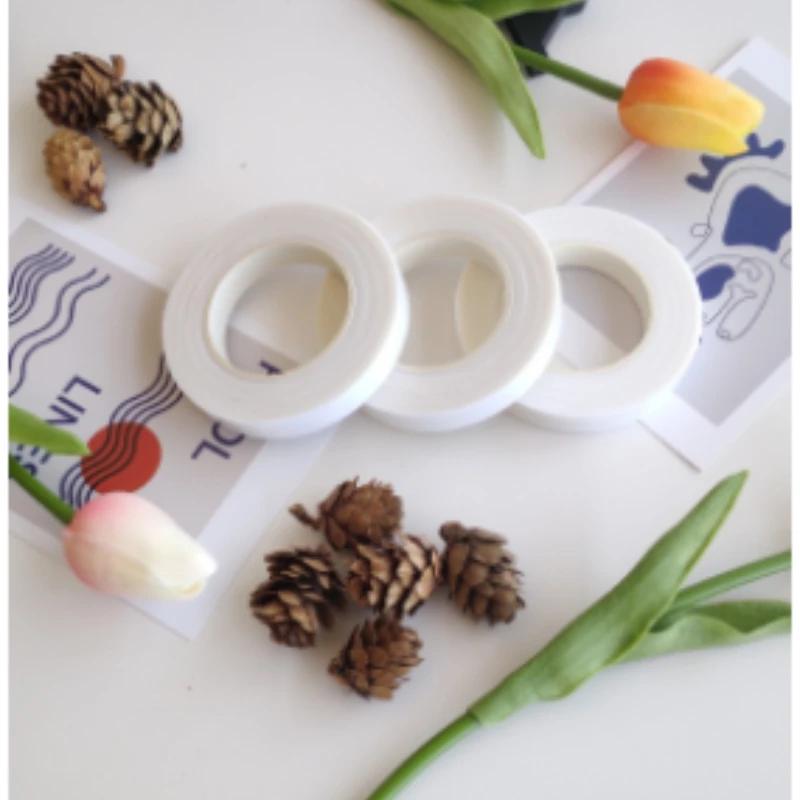 30 ярдов 12 мм цветочная лента для стеблей корсажей петлица искусственный цветок тычинки обертка флорист зеленые ленты нейлоновые принадлежности для цветов