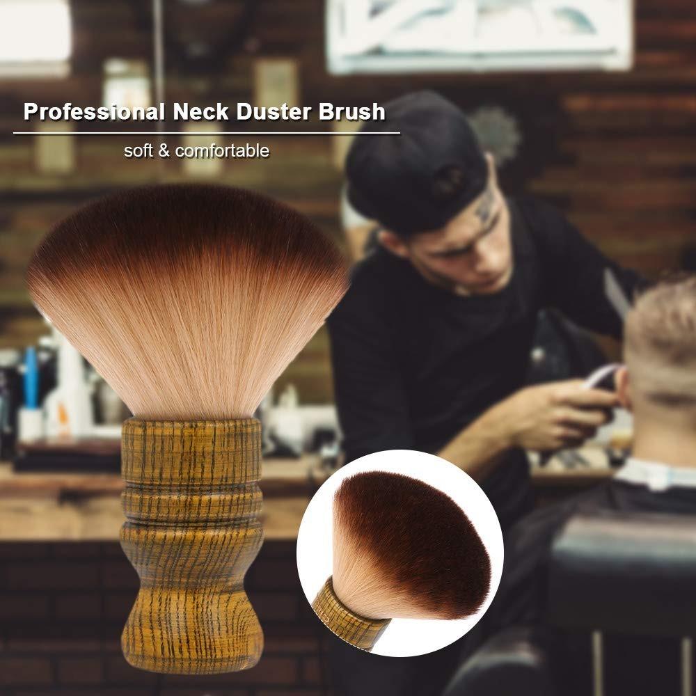 15cm Length Barber Neck Brush Nylon Hair Professional Neck Brush Neck Duster Brush  Haircut Shaving