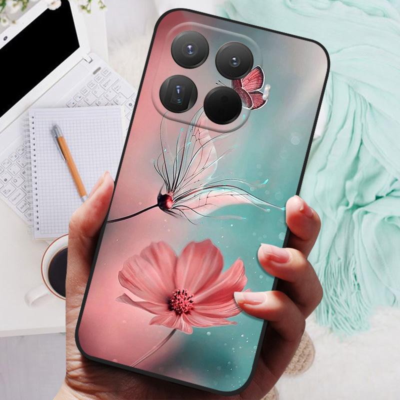 Чехол для Xiaomi 15T Pro Лев Волк Силиконовая Мягкая Задняя Крышка Для Xiaomi Mi 15T Pro Чехол для Телефона 15TPro Защитный Чехол Fundas Coque