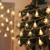 3M LED String Lights Garland Lights Xmas Tree Ornaments Garden Fairy Lights Battery Power Outdoor Lamp Christmas Decorations