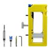 Door Hinge Installation Kit,Sturdy Door Hinge Router Template Cabinet,Door Hinge Mounting Jig,Door Hinge Mortiser for Hinge Installation