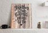 Inkdotpot Stretched Canvas Quotes Wall Art Decor, Together Is Our Favorite Place To Be Wall Decor- 12x15 Rustic Wall Art Sign