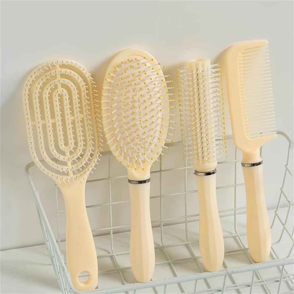 Smooth Hair Comb Set, Massage Comb, Flexible Long Handle Comb, Massage Comb Without Knots
