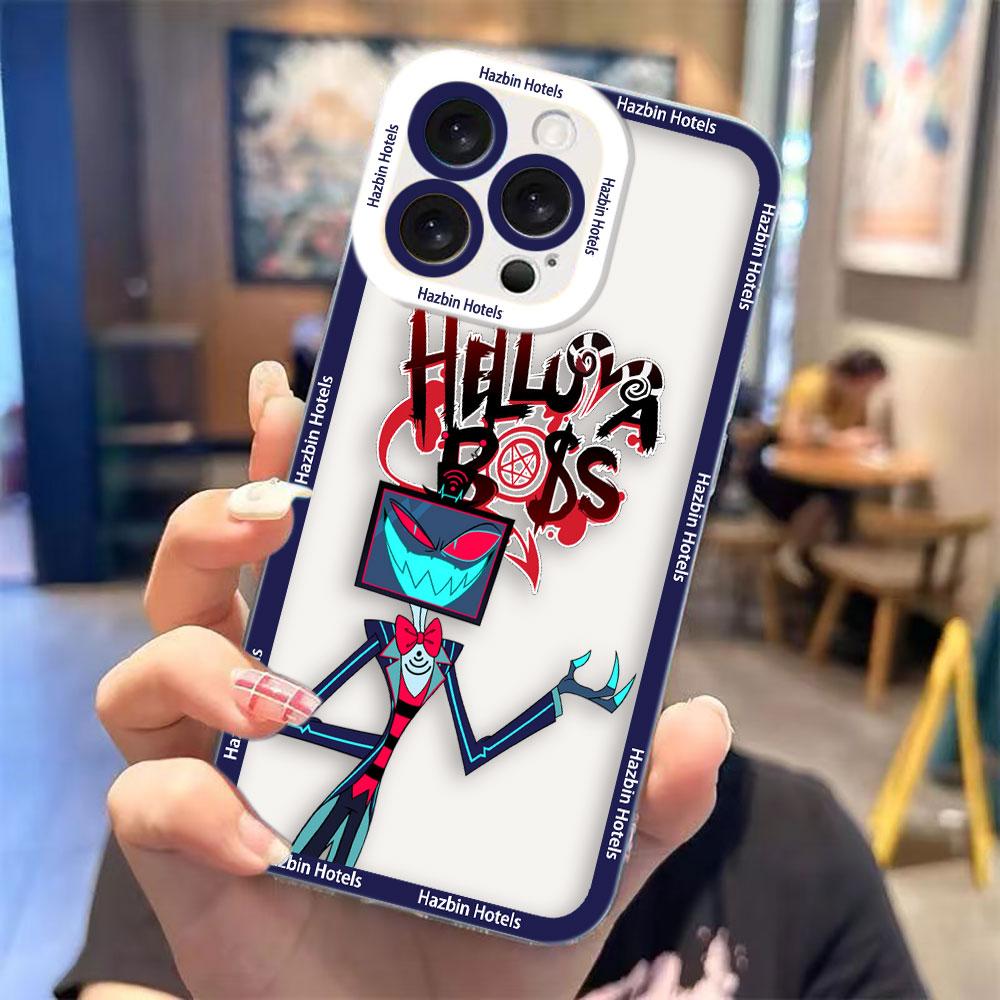 Мультяшный Чехол для Телефона H-Hazbin H-Hotels Для Redmi K40 K60 15C 14C 13C 13 12 12C 10 10C 10A 9 9C 9T 9A 8 7 A1 A2 A3 A5