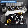 Halloween Jack 3pcs K-pop music group Bedding set,Ideal for Bedroom, Dormitory,Including Duvet Cover And 2pcs Pillowcases,Fan gifts