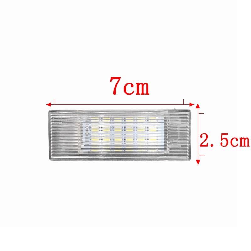 2x LED Door Courtesy Footwell Light Luggage Trunk Glove Box Lamp For BMW F20 F21 F30 F31 F34 F32 F10 F11 F07 F15 F26 E84
