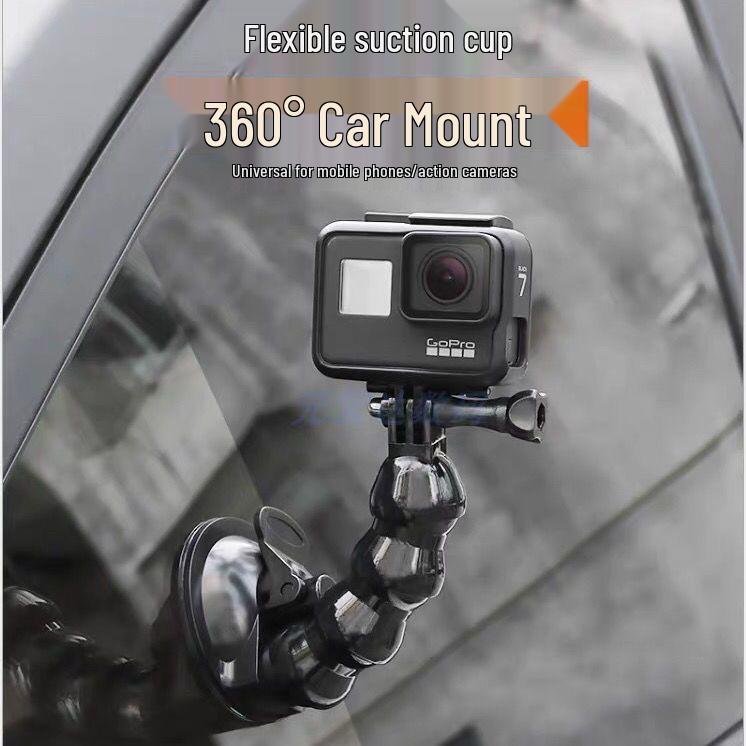 Large Suction Cup Phone Holder for Car Interior and Video Shooting