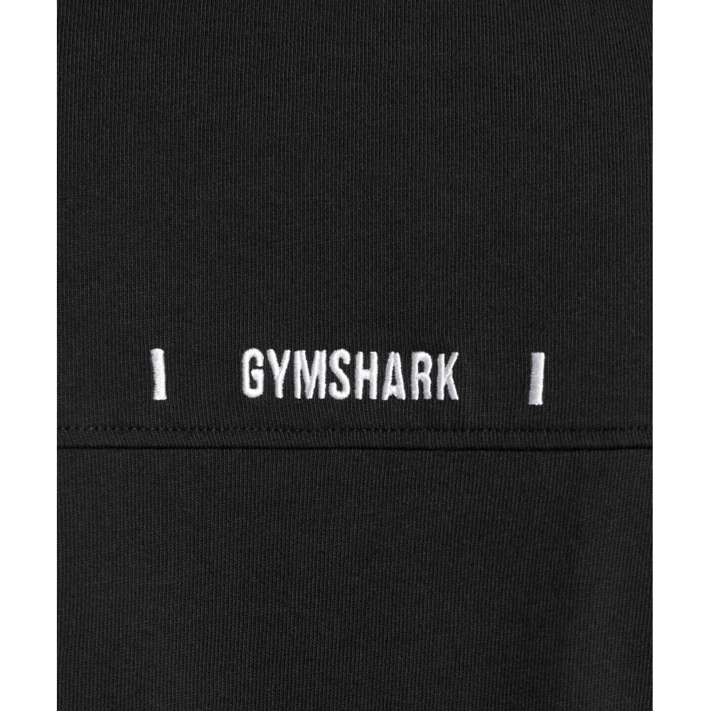 Gymshark Футболка свободного кроя ResT Day Essentials, черная, A2b5s Bb2j