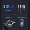 Зарядный кабель для быстрой зарядки, 100 Вт, мульти-нейлоновый кабель, плетеный, несколько USB-кабелей, универсальный, 3 дюйма