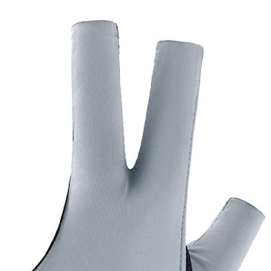 1 шт., бильярдные перчатки, противоскользящие, впитывающие пот, дышащие, для мужчин и женщин, левая рука, кий для снукера, спортивные перчатки с 3 пальцами, аксессуары для бильярда