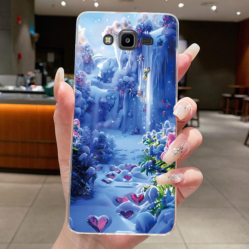 For Samsung Galaxy J7 Nxt J701F / J7 Core Case Aesthetic Cute Cat Bumper Soft TPU Cover For Samsung J7 Neo J701M J 7 Phone Cases
