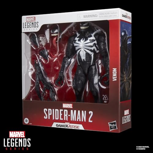 Hasbro Marvel Legends Series Gamerverse Venom, a Collectible 26.5cm Action Figure Based On the Video Game "Spider-Man 2" (G0597) - Authentic