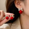 Женские Модные Элегантные Серьги-Банты Высококачественный Жемчужный Дизайн Сладкий Характер Модные Ювелирные Аксессуары