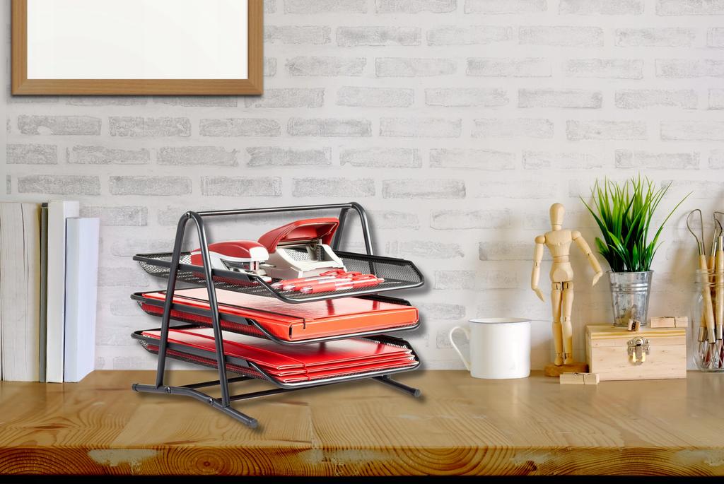 Desk Drawers 3 Drawers Metal Organizer