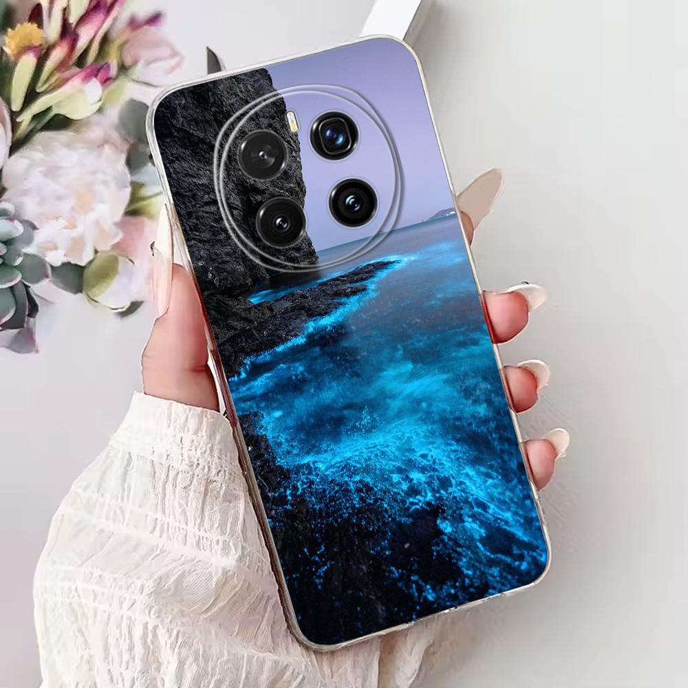 For Honor Magic 7 Pro Silicone Case Cute Pattern Soft Clear TPU Phone Cover For Huawei Honor Magic7 Pro Funda Transparent Bumper