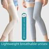 Унисекс тонкие летние наколенники для занятий спортом и холодных ног