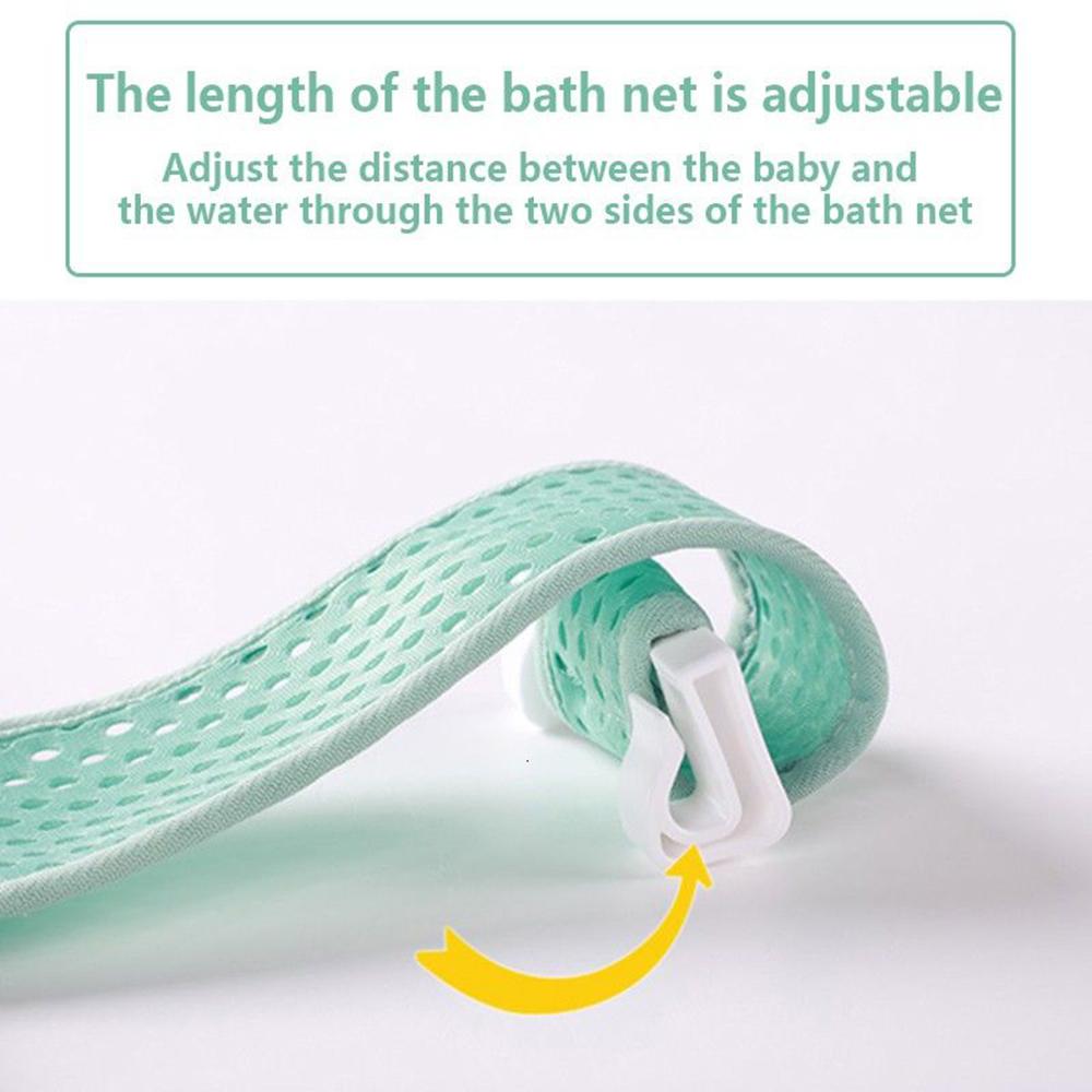 New Shower Pillow Newborn Support Cushion Bathtub Seat Baby Bath Net Bath Tub Pad