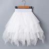 Girl's Half Body Fluffy Skirt Sweet Half Body Skirt Parent-child Colorful Skirt Performance Skirt