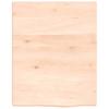 VidaXL Wall Shelf 40x50x2 Cm Solid Untreated Oak Wood 363512