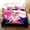 3D-принт FateApocrypha Astolfo Anime Комплект постельного белья для мальчиков и девочек Twin Queen King Size Пододеяльник Наволочка Кровать для мальчиков Взрослый