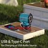 HIFI Акустическая система с высоким качеством звука, совместимая с Bluetooth, портативная, водонепроницаемая, для аккумуляторов 18-20 В, для активного отдыха, строительных площадок и кемпинга