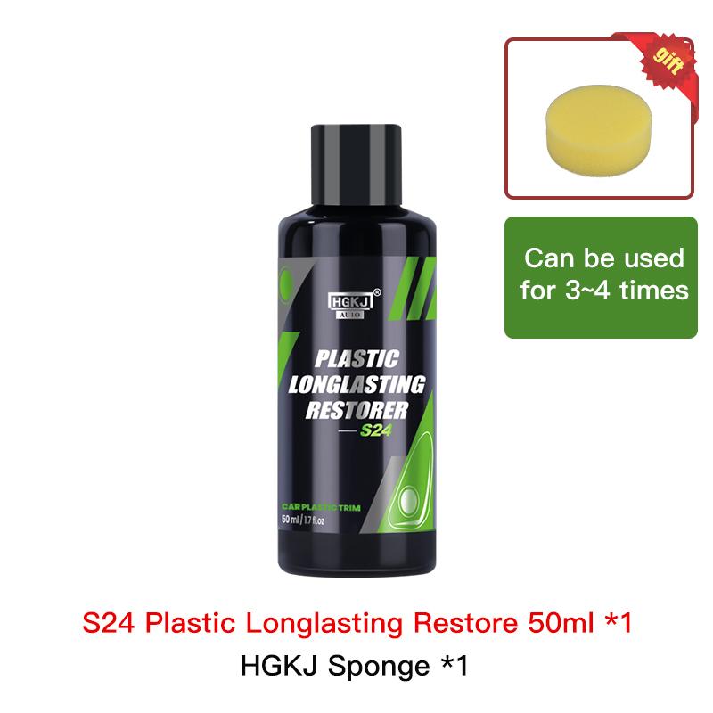 Автомобильный пластиковый реставратор Back To Black More Gloss Car Cleaning Products Пластиковый долговечный восстанавливающий ремонтный слой Renovator S24