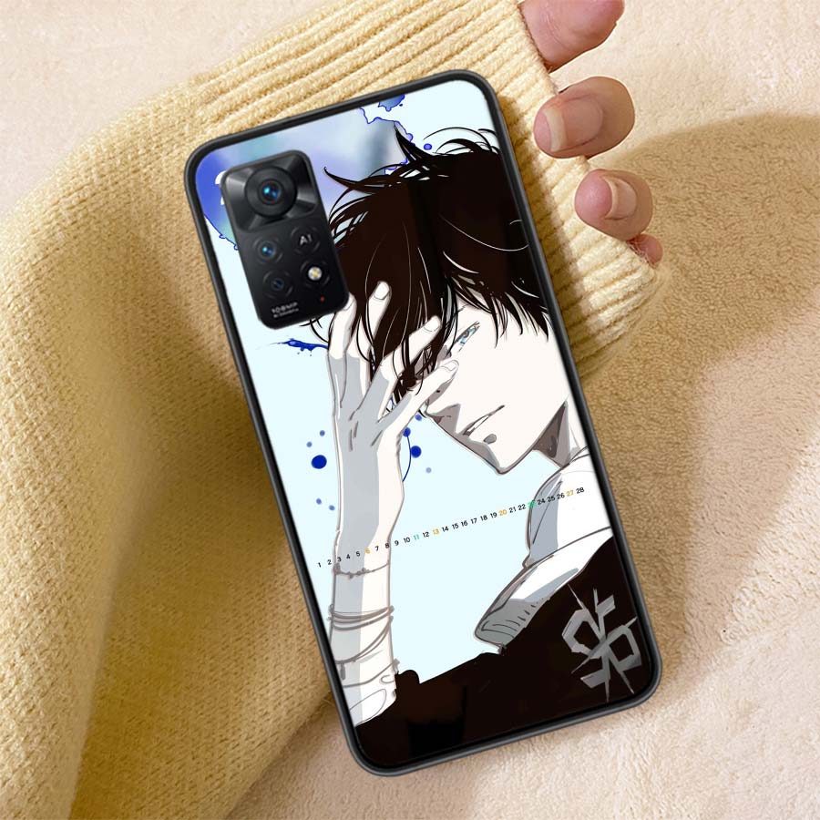Чехол для телефона Kamonohashi Ron для Redmi Note 13 14 15 Pro Plus 12 13C 12C 15C 9 10 10C 9T 9C 9A ТПУ Мягкая крышка Прозрачные чехлы для мобильных телефонов Sho