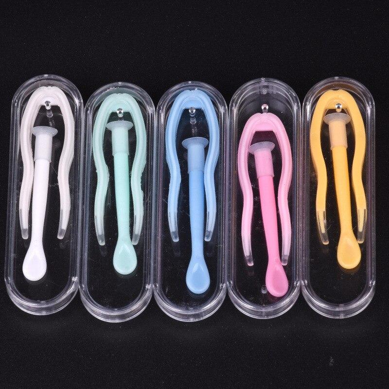 Новые многоцветные пинцеты для контактных линз и присоски для специальных зажимов, инструмент для удаления контактных линз
