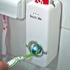 Hands-free Automatic Toothpaste Dispenser Press Toothbrush Holder Wall-mounted