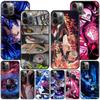 Чехол для Apple Iphone 11 13 12 Mini 14 Pro Max Xr 7 8 +Se 2020 Xs 6 6s Plus 5 5S, черный силиконовый чехол для телефона Demon Slayer Anime