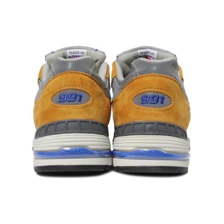 New Balance 991v Yellow / Grey (Unisex) Running Shoes M991YBG(D)