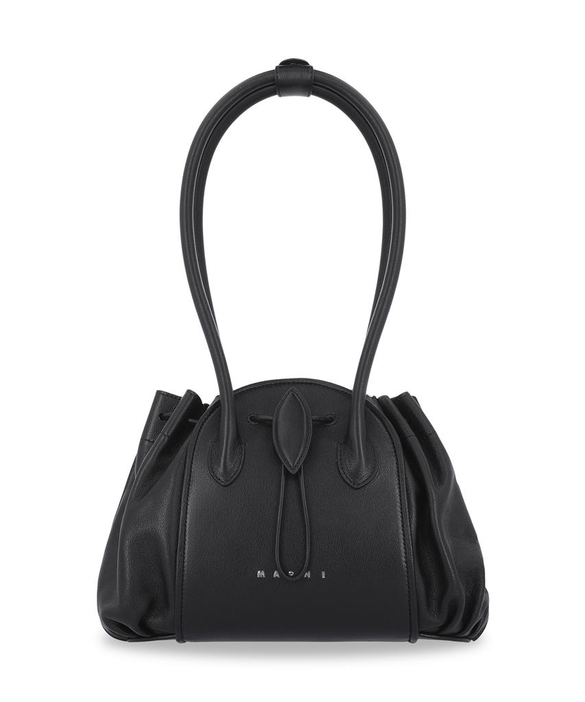Marni Tulipia Shoulder Bag - Black / Shmp0156U0P871000N99