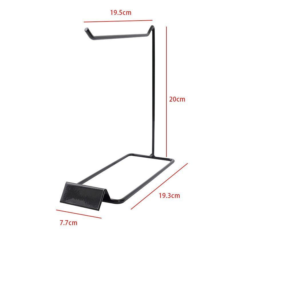 Metal Jewelry Display Creative Earphone Holder Hair Band Holder Headset Hanger Holder