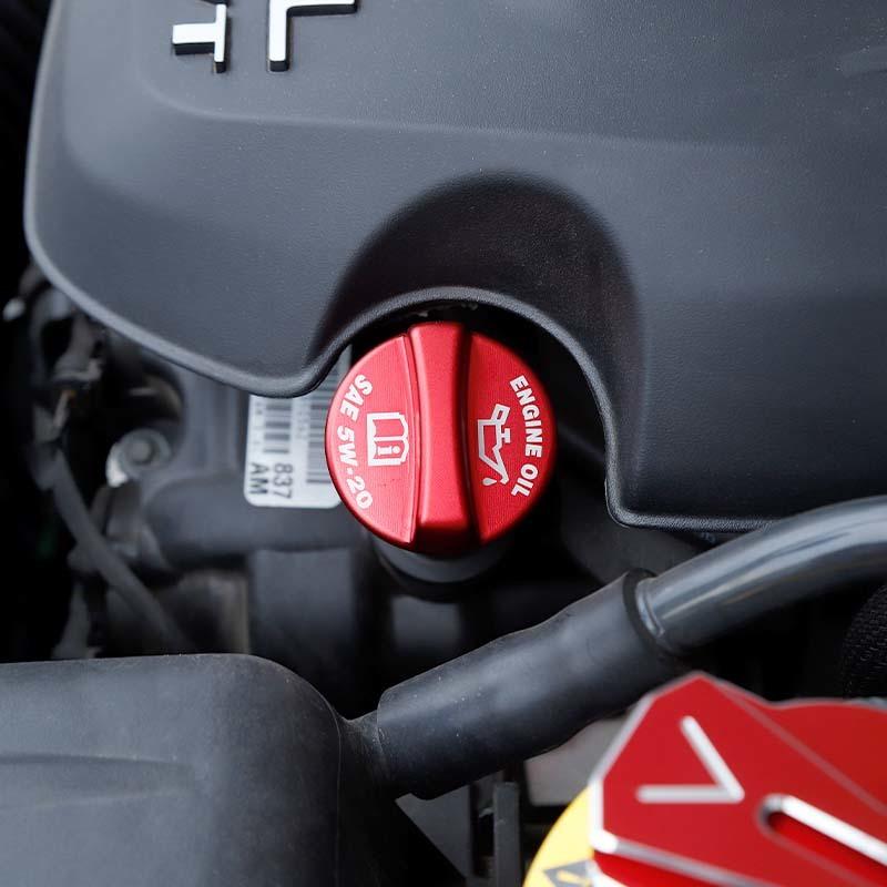 Engine Oil Radiator Decorative Cover Protective Sticker For Dodge Challenger For Dodge Charger 2009 Up For 300C 2012 Up ABS Interior Accessories