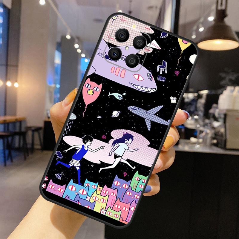 Чехол для телефона Omori для Huawei P30 P20 P40 Lite P50 Pro P Smart 2019 Nova 5T Honor 50 X8 X9